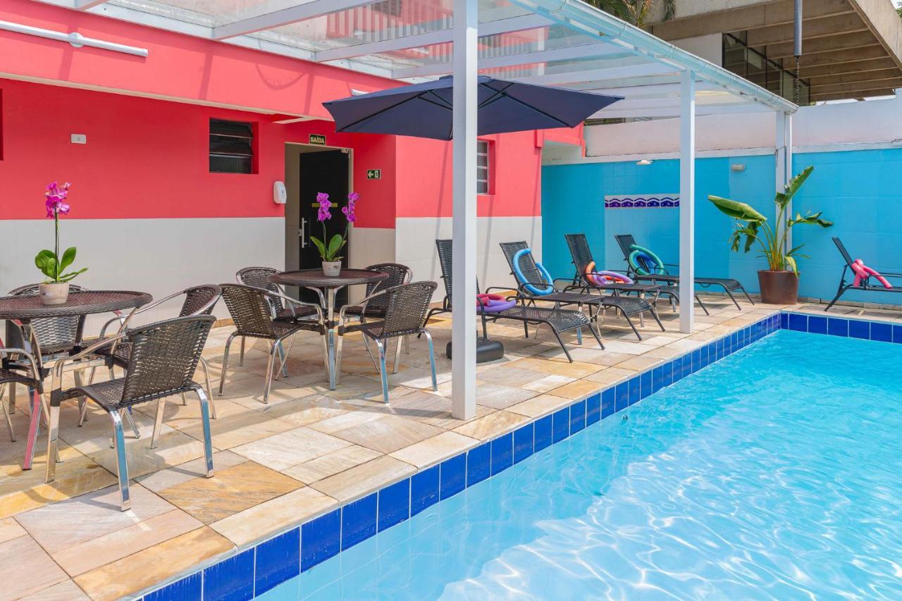 Pousada Sol Da Enseada Guaruja Inn - Piscina Aquecida Esterno foto